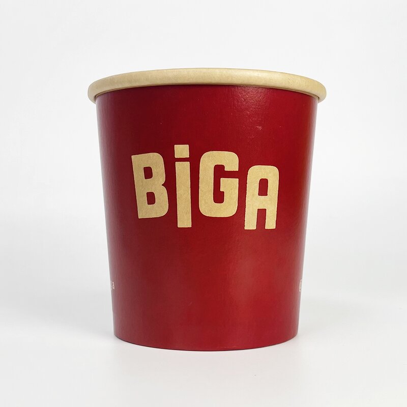 Double-Layer Soup Cup Supplier - Custom Kraft Paper Fast Food