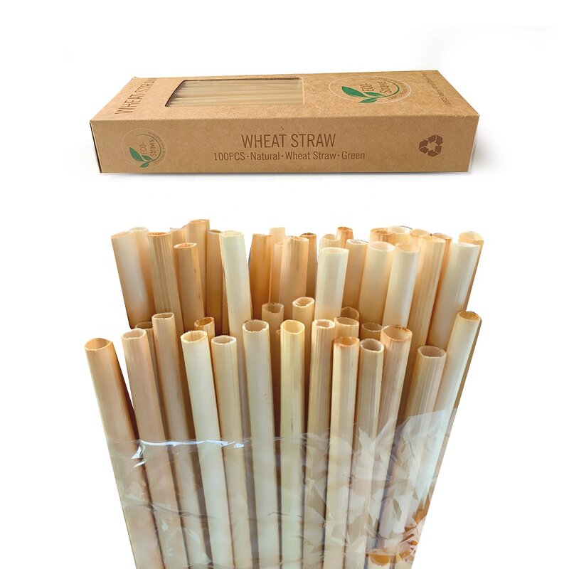 Wheat Drinking Straw Factory - Natural Food Grade Biodegradable