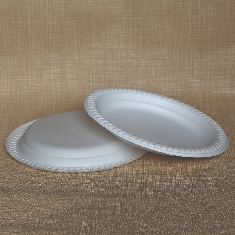 Corn Starch Dinner Plate Factory - Custom 7 Inch Round Party