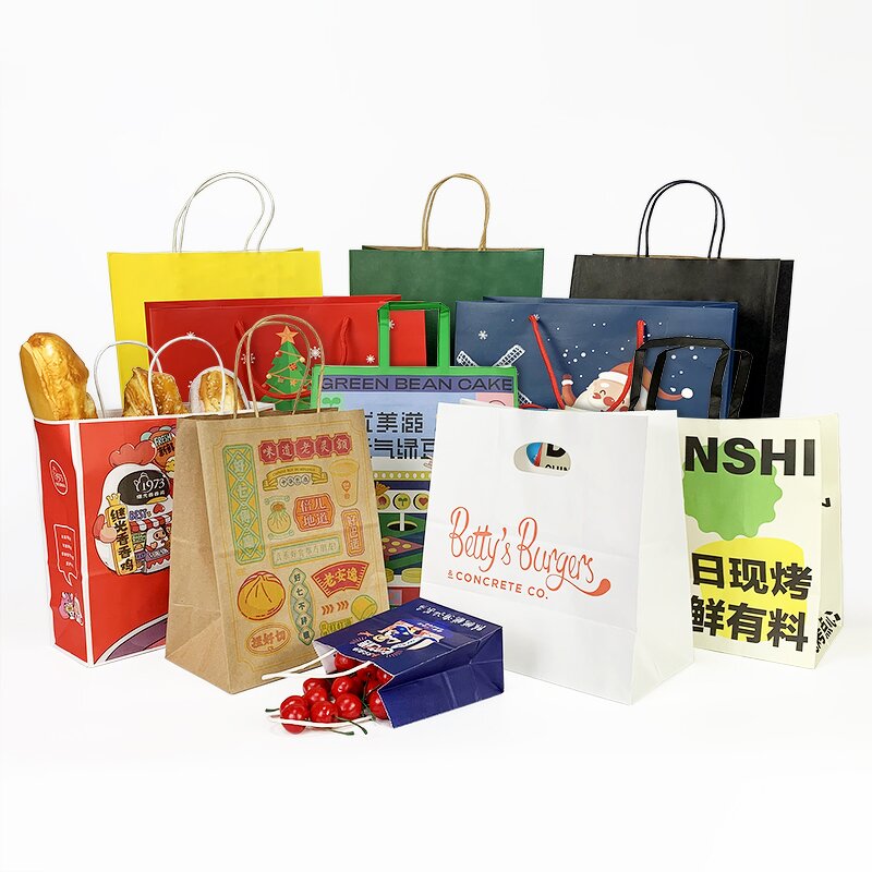 Kraft Shopping Bag Factory - Custom Carry Bag with Handle