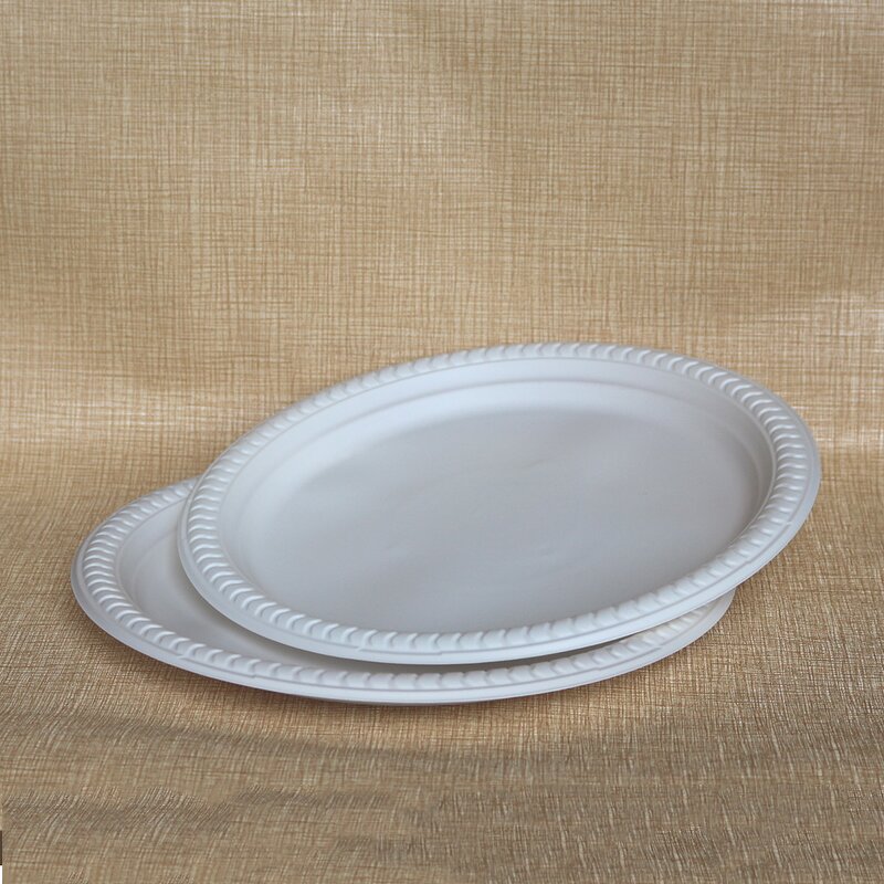 Corn Starch Plates Factory - Custom 10 Inch Eco-friendly OEM