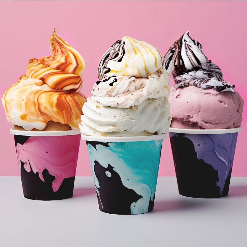 Plastic Ice Cream Cup Supplier - Custom 20oz Bpa Free Packaging