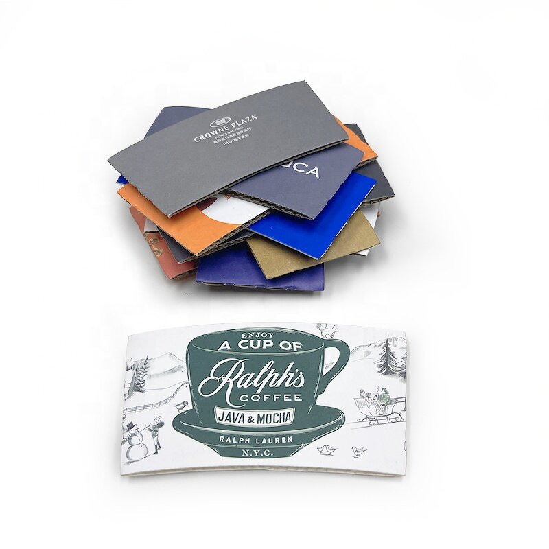 Paper Cup Sleeve Supplier - Custom Logo Heat-resistant