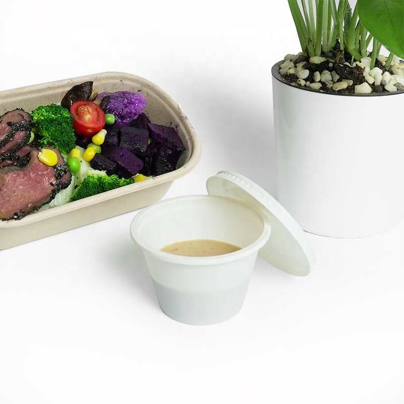 Corn Starch Container Factory - Custom 4oz Mini Seasoning Cup