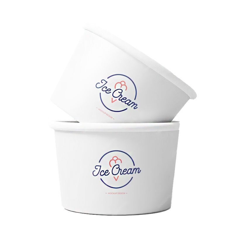 Plastic Ice Cream Cup Supplier - Custom 20oz Bpa Free Packaging