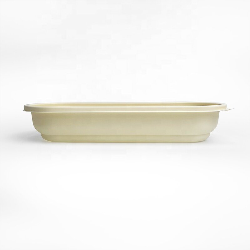 Corn Starch Food Container Supplier - Custom 550ml Takeaway Biodegradable