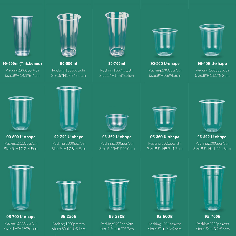 Clear Plastic Cup Manufacturer - Custom Logo Printing OEM