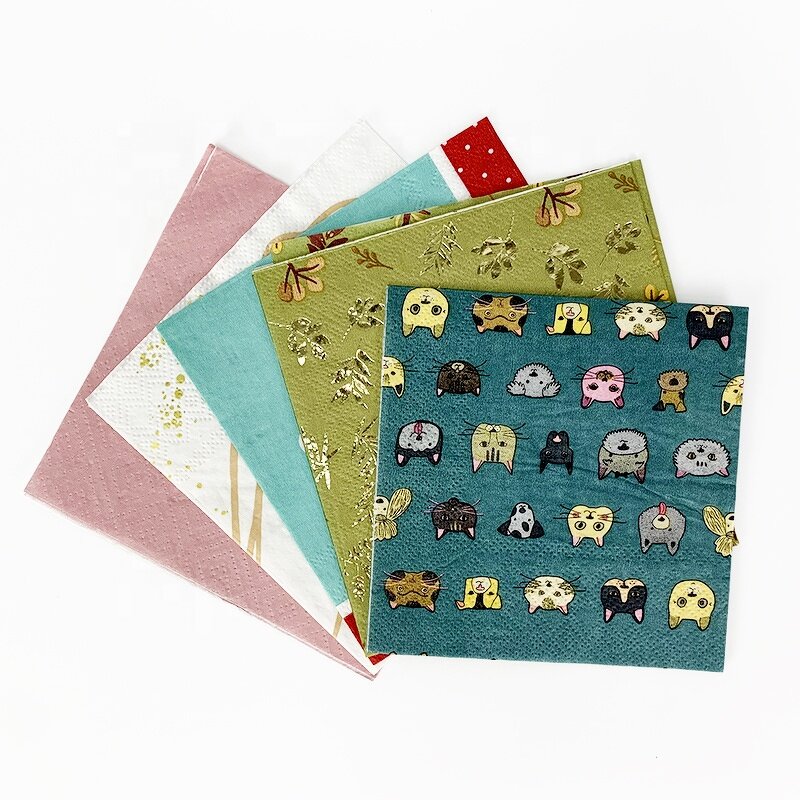 Food Grade Napkin Supplier - Custom 2-3 Ply for Hotels OEM