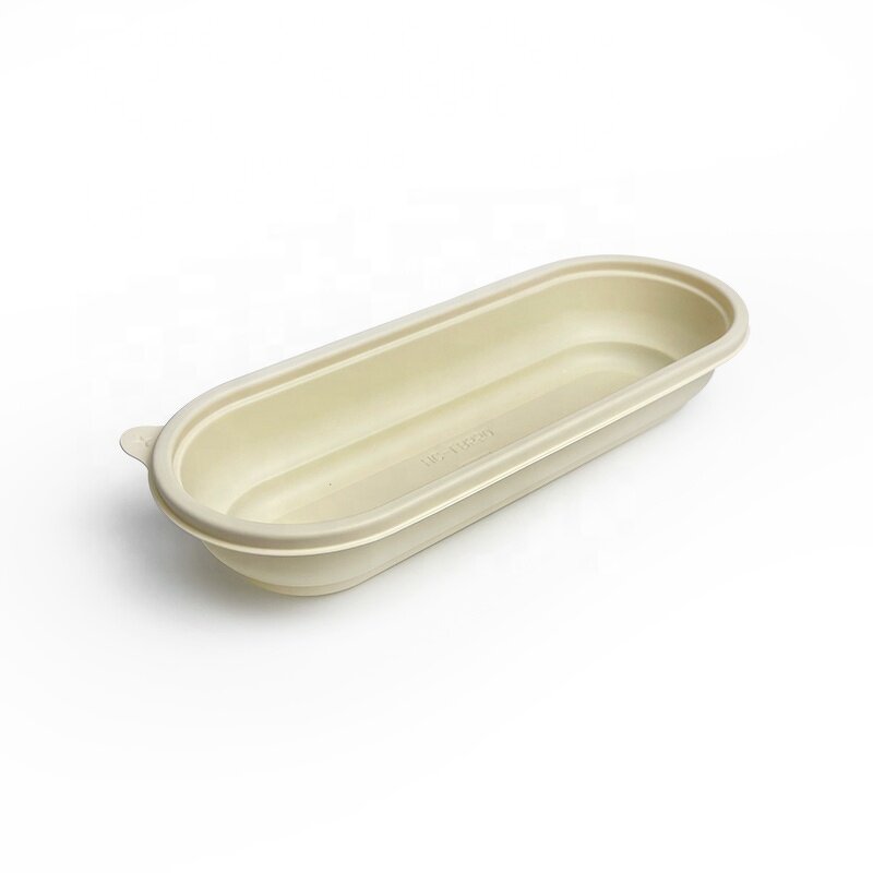 Corn Starch Food Container Supplier - Custom 550ml Takeaway Biodegradable