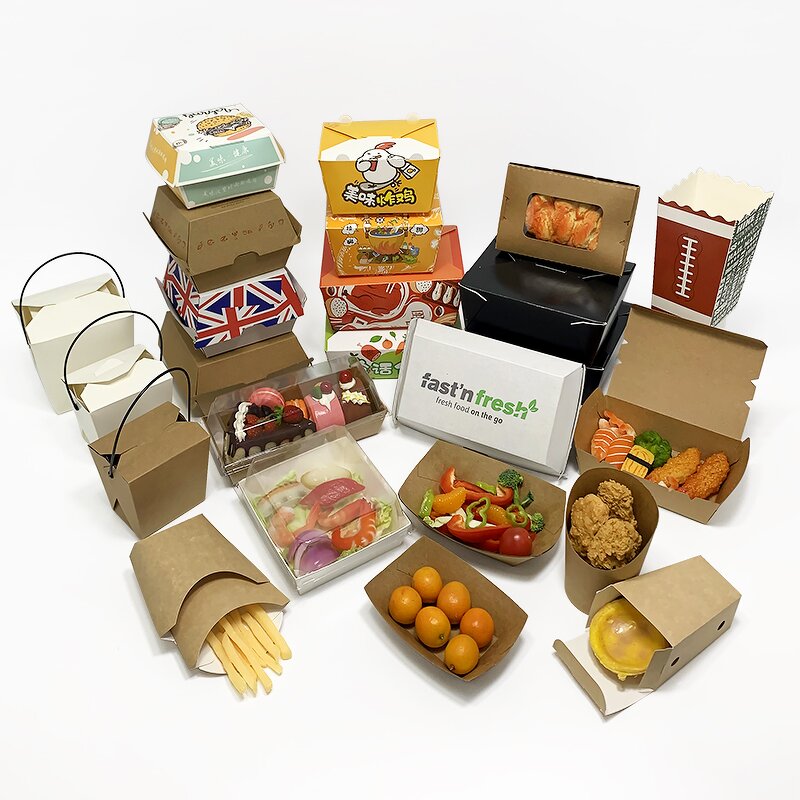Noodle Paper Box Supplier - Takeaway Food Packaging OEM