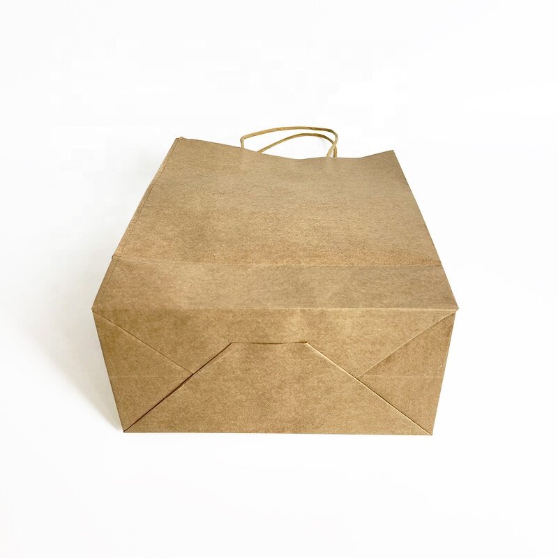 Kraft Paper Bag Supplier - Custom Plain Handbag Bulk OEM