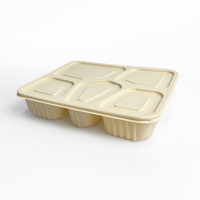 Cornstarch Lunch Box Factory - Custom Biodegradable 5 Compartments