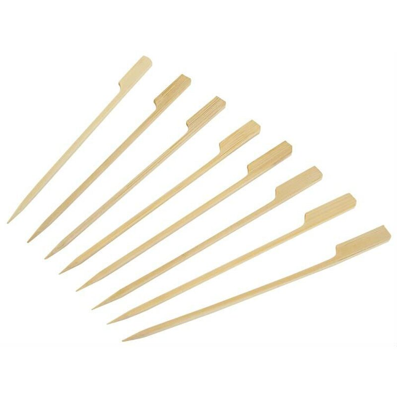 Bamboo Skewers Supplier - Wholesale Mini Flat Teppo Handle
