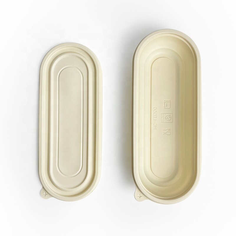 Corn Starch Food Container Supplier - Custom 550ml Takeaway Biodegradable