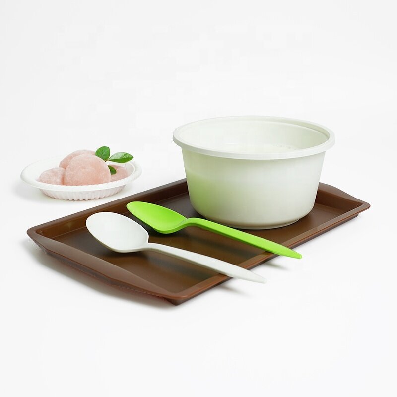 Black Soup Spoon Supplier - Custom Disposable Biodegradable