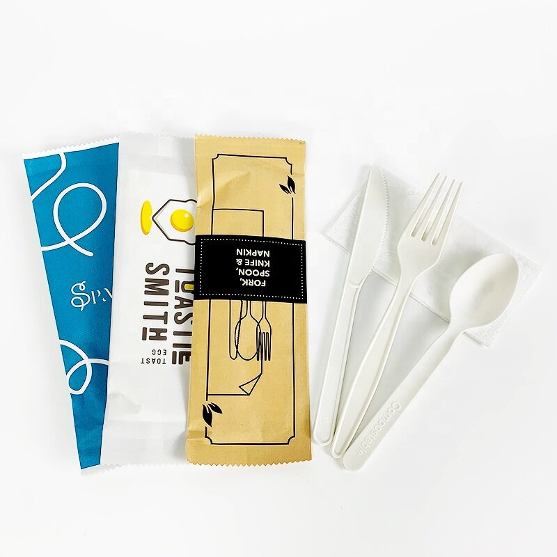 CPLA Cutlery Supplier - Custom Individual Wrapped Biodegradable