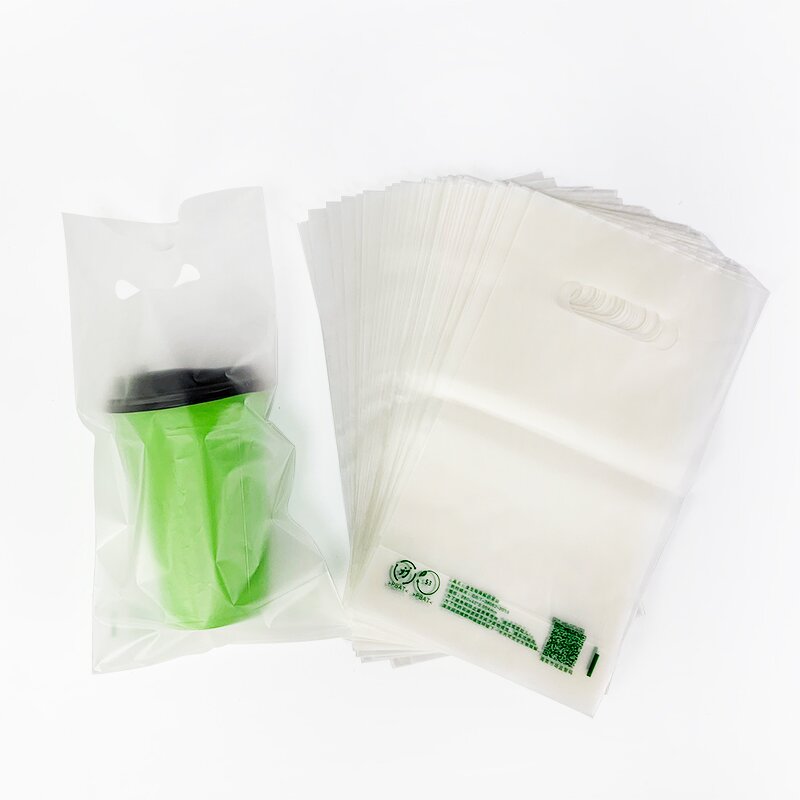 PLA Blister Bag Factory - Custom Boba Tea Takeout Packaging