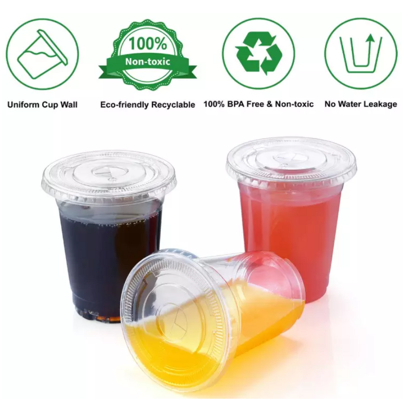 Bubble Tea Cup Factory - Biodegradable Clear Pla OEM