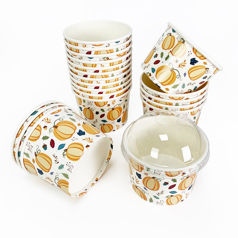 Biodegradable Ice Cream Cup Supplier - Custom Food Grade PLA Coating