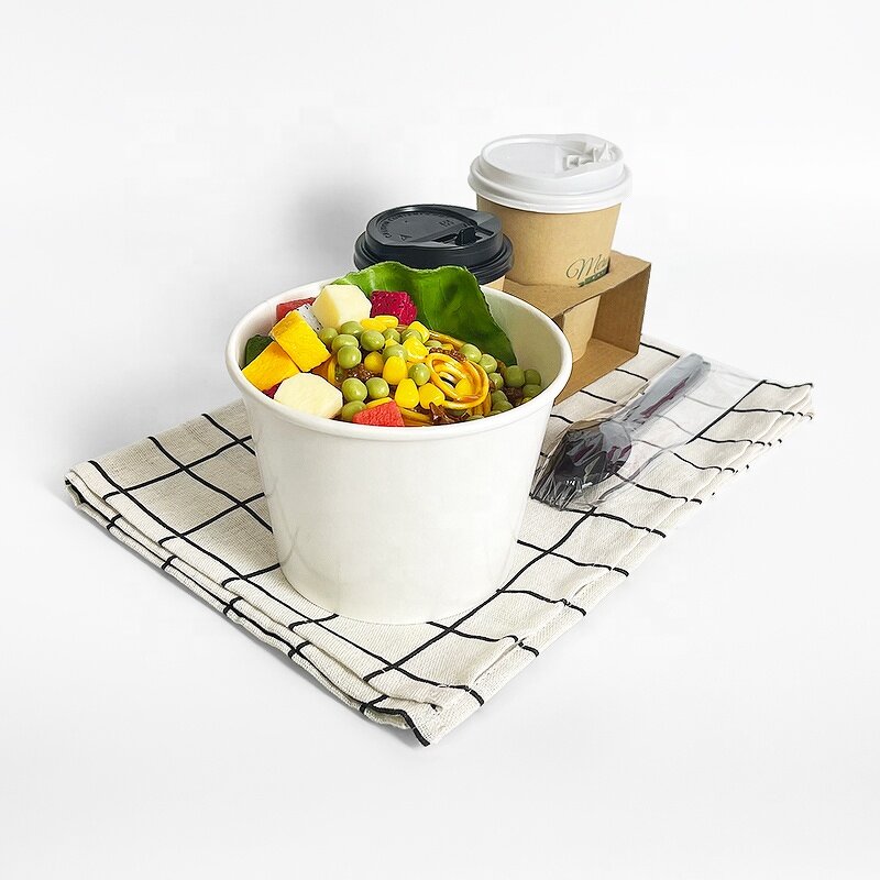 Kraft Soup Bowl Factory - Custom Biodegradable with Lid OEM