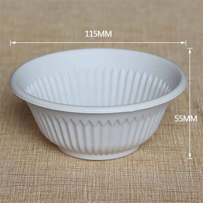 Corn Starch Salad Bowl Supplier - Custom 250ml Environmentally Friendly