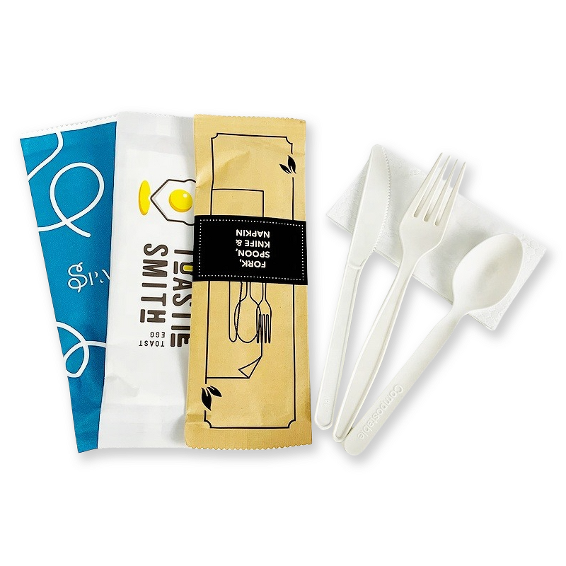 Corn Starch Forks Factory - Custom Compostable 6-8 Inch OEM