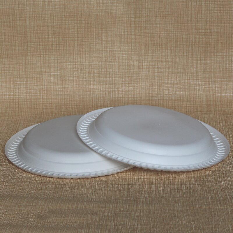 Corn Starch Dinner Plate Factory - Custom 7 Inch Round Party