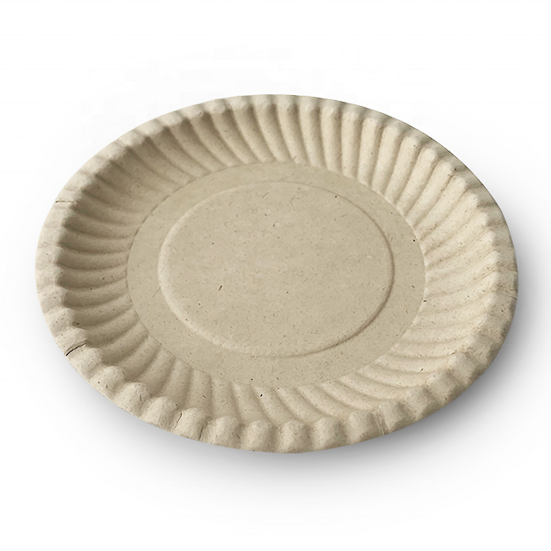 Sugarcane Pulp Plate Factory - Custom 10Inch Microwavable Dish