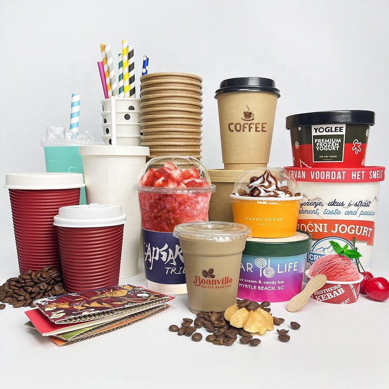 Paper Coffee Cup Factory - Biodegradable Takeaway OEM