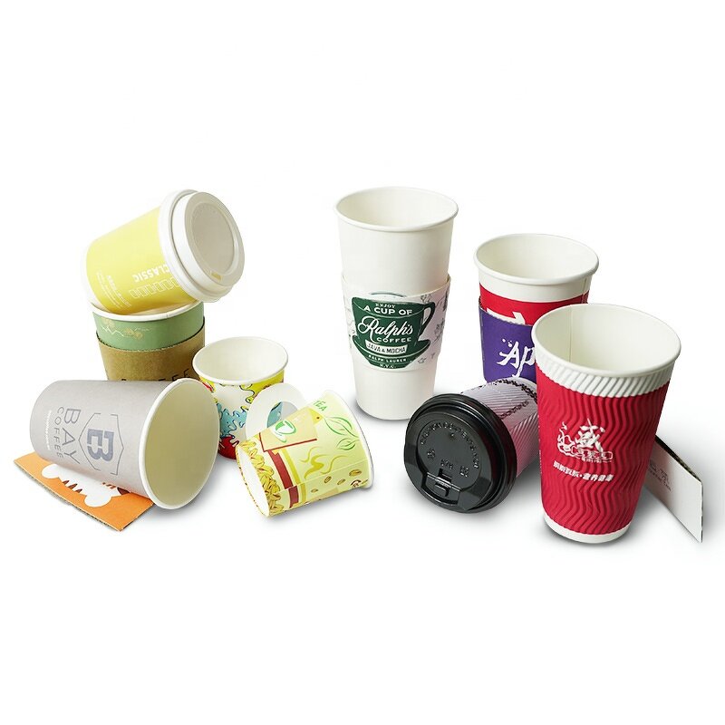 Double Wall Paper Cup Supplier - 6oz Cardboard with Lid OEM