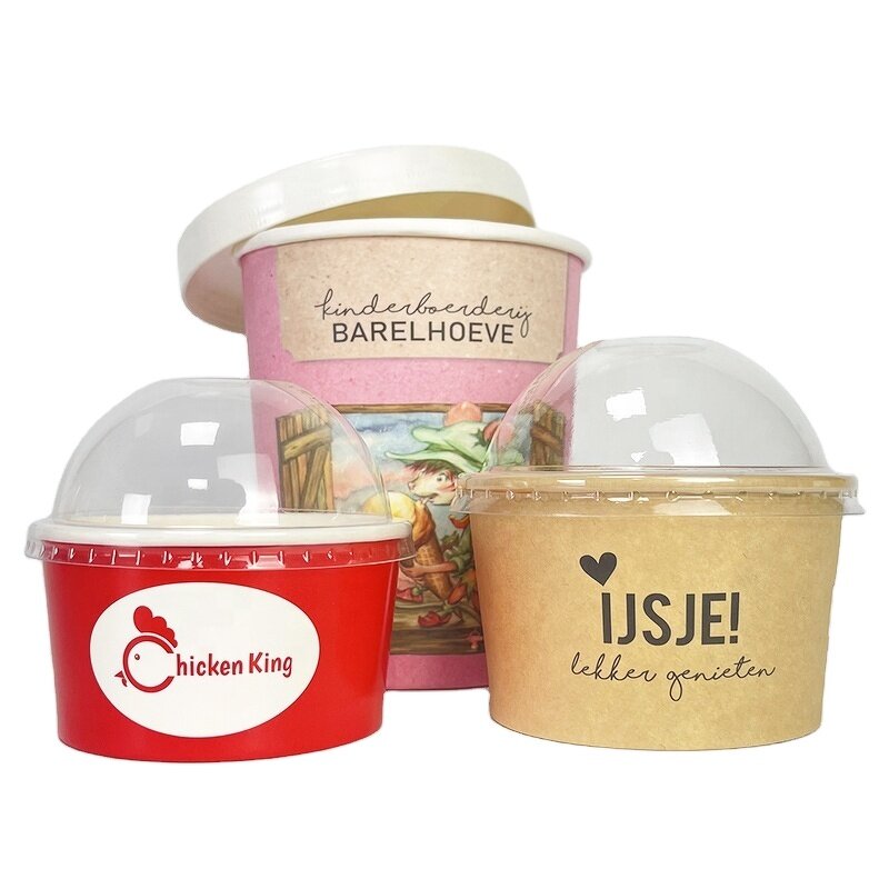 Ice Cream Cup Factory - Custom Unique Fancy Shaped Cups