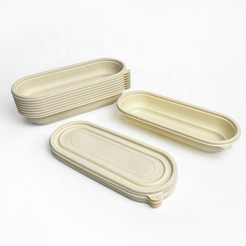 Corn Starch Food Container Supplier - Custom 550ml Takeaway Biodegradable