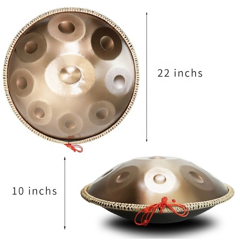 Handpan Drum Manufacturer - OEM/ODM 22 Inch 9 Notes Steel Instrument