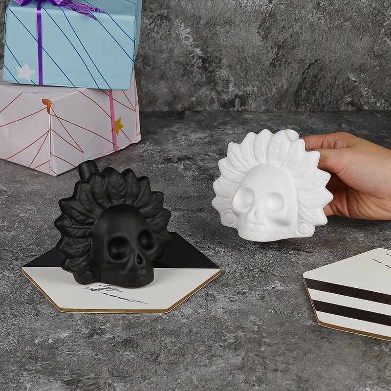 Ceramic Whistle Manufacturer - OEM/ODM Black Ghostly Creepy Halloween Novelty