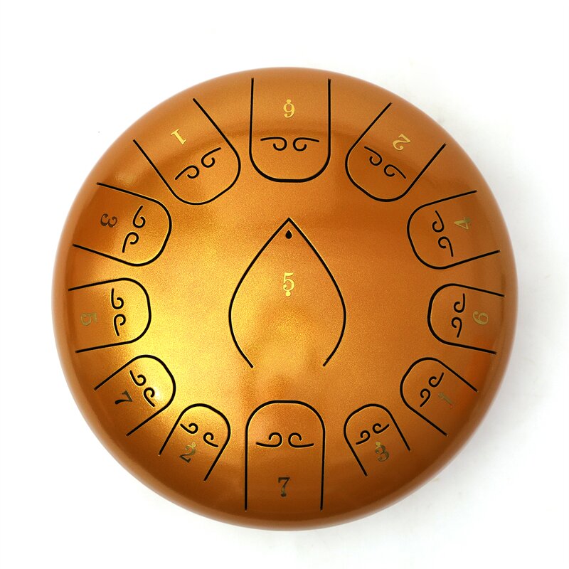 Tongue Drum Manufacturer - OEM/ODM 12 Inch 13 Note Steel Handpan Instrument
