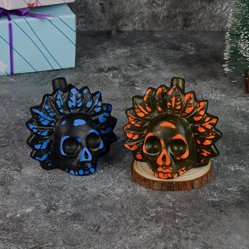 Ceramic Whistle Manufacturer - OEM/ODM Black Ghostly Creepy Halloween Novelty