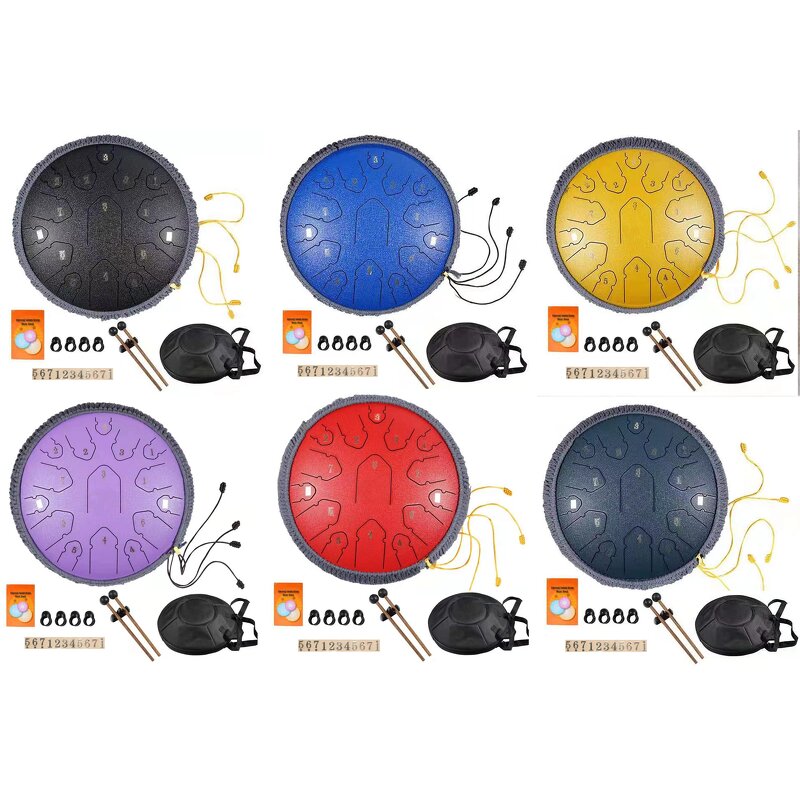 Tongue Drum Manufacturer - OEM/ODM 14 Inch 15 Note C Major Steel Drum