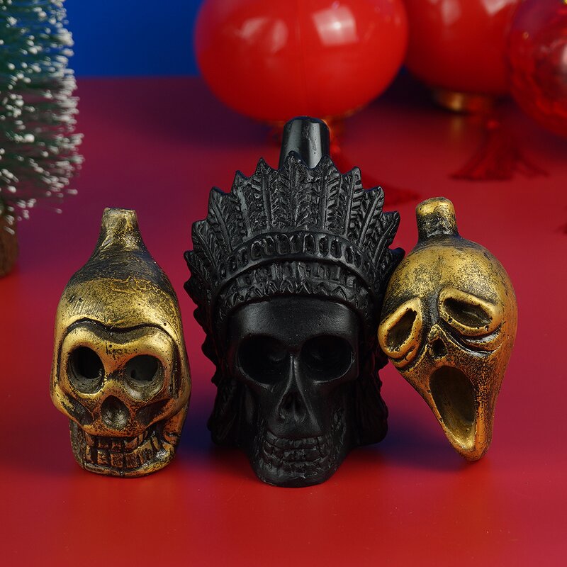 Death Whistle Manufacturer - OEM/ODM Natural Clay Aztec Halloween Gift