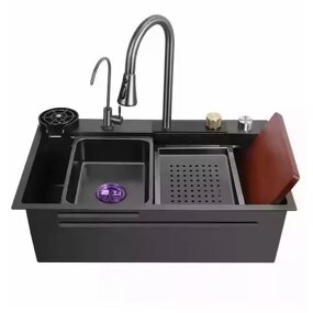 Kitchen Sink Manufacturer - OEM/ODM Custom 304 Stainless Steel Double Bowl Sink