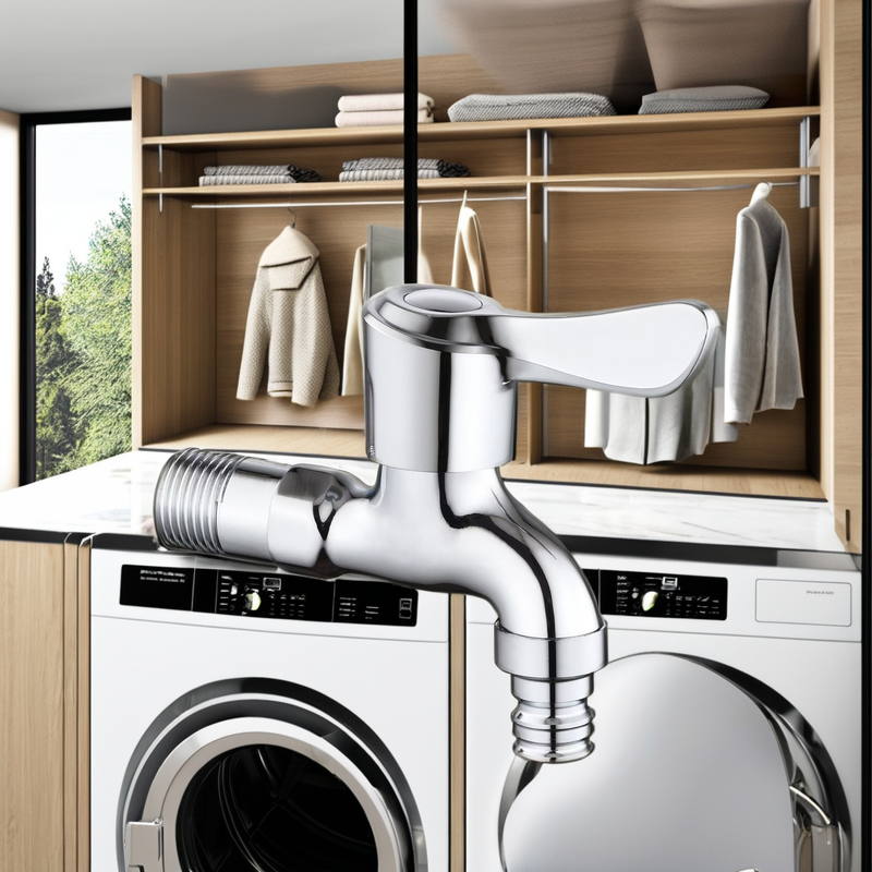 Bathroom Faucet Manufacturer - OEM/ODM Custom Double Nozzle Brass Faucet Accessory