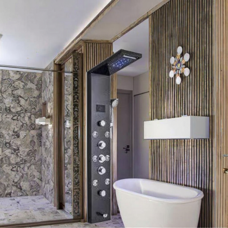 Rain Shower Head Manufacturer - OEM/ODM Custom Stainless Steel Thermostat Shower