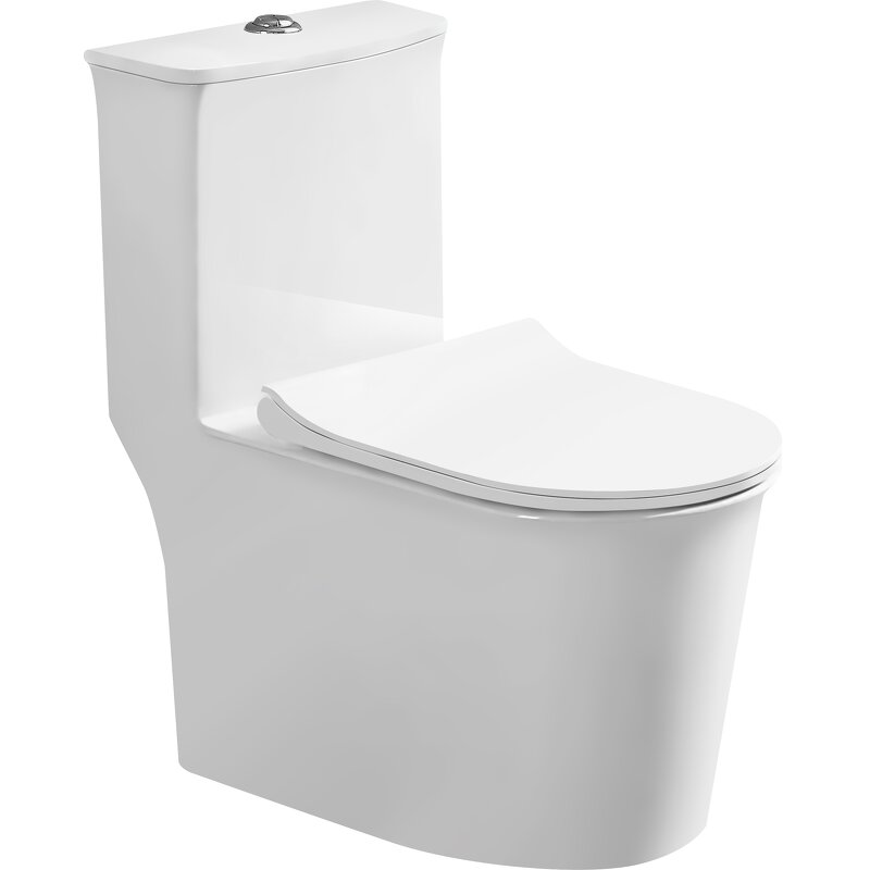 One-Piece WC Manufacturer - OEM/ODM Custom Ceramic Siphonic Dual-Flush Toilet