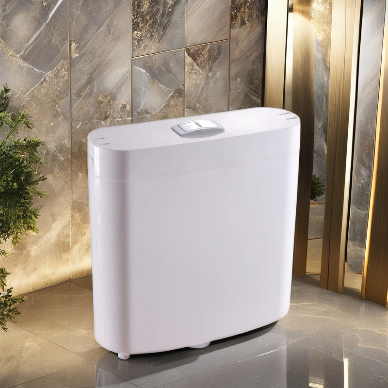 Toilet Tank Manufacturer - OEM/ODM Custom Dual-Flush Plastic Bathroom Tank