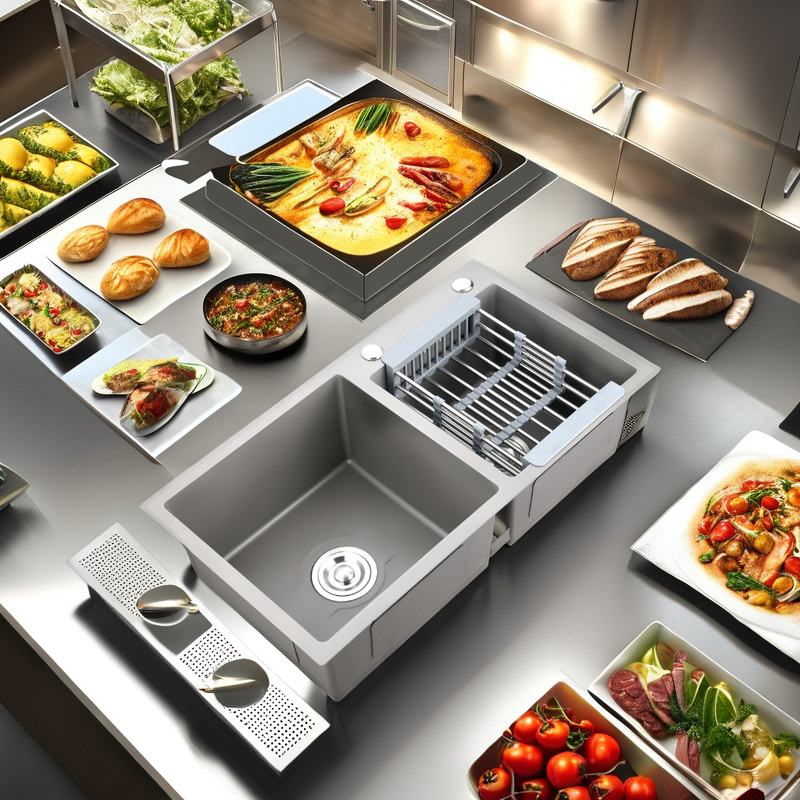 Kitchen Sink Manufacturer - OEM/ODM Custom Handmade Double Bowl Undermount Sink