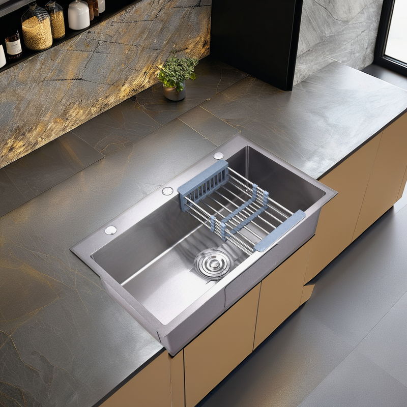 Kitchen Sink Manufacturer - OEM/ODM Custom Stainless Steel Single Bowl Square Sink