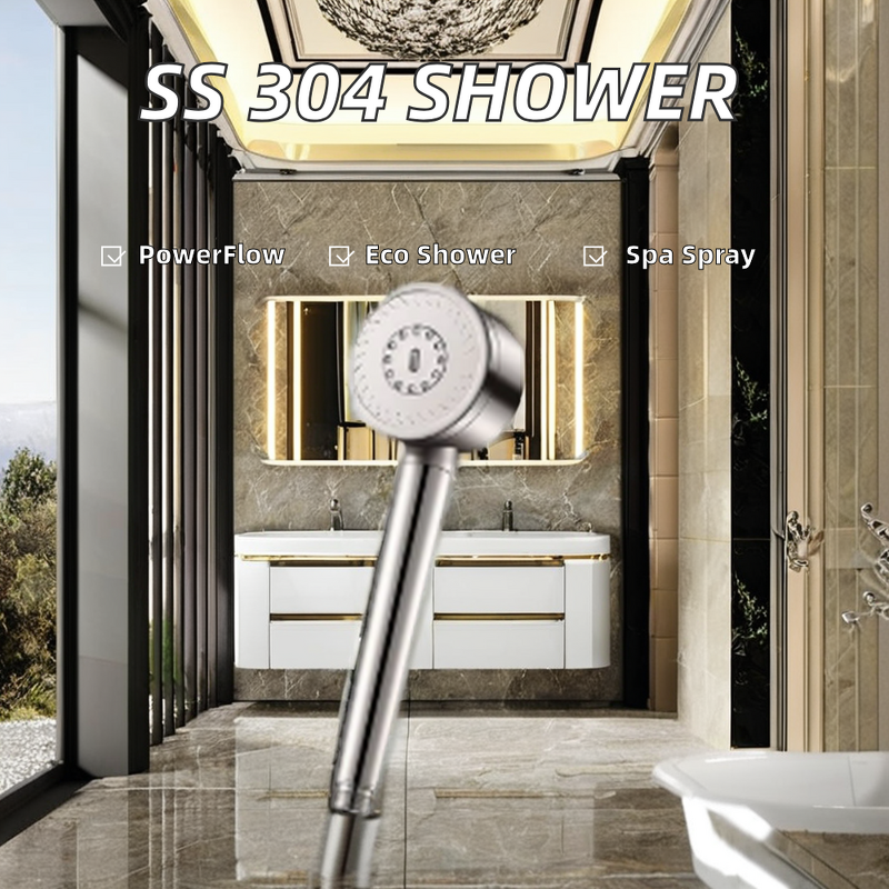 Shower Head Manufacturer - OEM/ODM Custom High Pressure Brass Water Saving Head