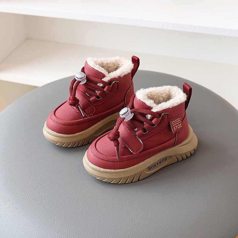 Winter Boys Snow Boots Factory - Large Cotton Casual Shoes