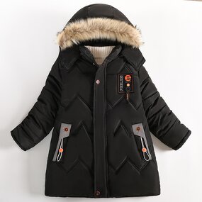Boys Jacket Manufacturer - Custom Down Coat Long Style