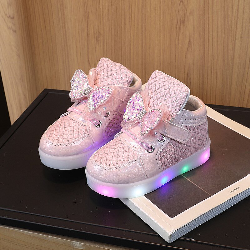 Children's Shoes Manufacturer - Custom Bow Light Shoes