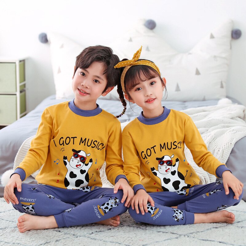 Children's Pajamas Manufacturer - Custom Cartoon Home Clothes